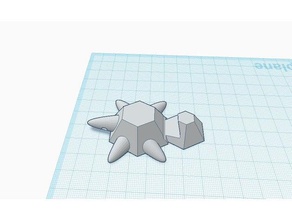 tartaruga portachiavi telefono stand keychain 3d print model - Mito3D
