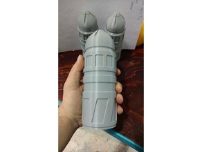 warhammer 40k bolter shell scans & replicas bullet round space marine 3d print model - Mito3D