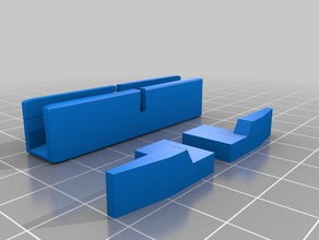 nano talon wing clip wedges & center brace 3d printing 3d print model - Mito3D