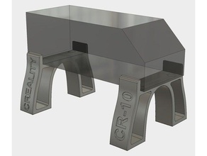 controllo casella di gambe cr-10 Stampante 3d parti la scatola creality stampante piedi 3d print model - Mito3D