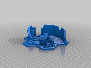 hex Hindernisse shadespire Spiele 3d print model - Mito3D