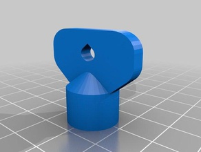 half-moon key hand tools 3d print model - Mito3D
