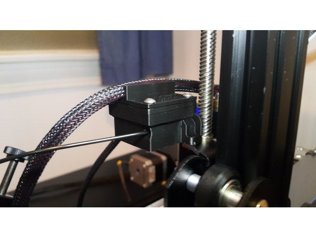 cr-10 é de filamentos cabo do sensor clip acúmulo cobertura Impressora 3d peças 3D print model - Mito3D