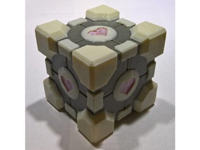 portale cubo giocattolo & accessori di gioco companion cube compagno portal 2 3d print model - Mito3D