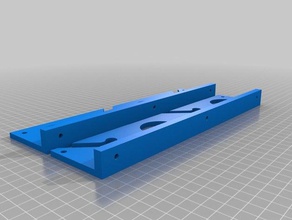 vara de pesca titular da cremalheira do armazenamento esporte & ao ar livre suporte haste rack final 4 sitter 3d print model - Mito3D