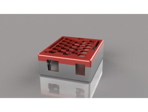 arduino uno gabinete v2 eletrônica acessório caixa caso o diy eletrônico projeto 3d print model - Mito3D