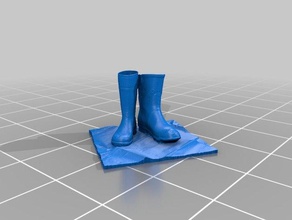 gumboots2 scans & replicas 3d print model - Mito3D