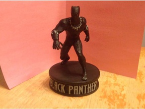 pantera negra base - remix juegos y juguetes ant-man negro la viuda capitán américa el marvel hulk hombre de hierro avispa 3d print model - Mito3D