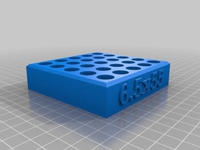 65x55 reloading tray tools 3d print model - Mito3D
