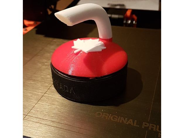 curling rock oyunlar 3D print model - Mito3D