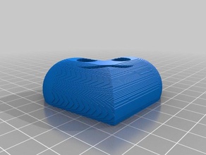 3d slash heart 3d print model - Mito3D