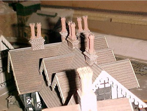 scaleprint chimney pots part 2 00 ho scale buildings & structures 00 trains ho trains scaleprint