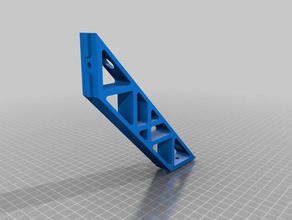 2020 vertical brace grooves 3d printer parts aluminum 20x20 extrusion profile corner bracket 3d print model - Mito3D