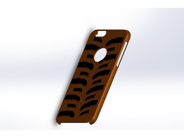 boggers extruded iphone 6plus case electronics 3D print model - Mito3D