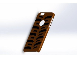 boggers extruded iphone 6plus case electronics 3d print model - Mito3D