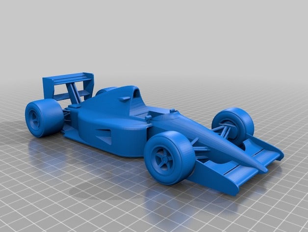 mclaren mp4 6 f1 1-20 v2 vehicles race car formula 1 model senna toy 3D print model - Mito3D