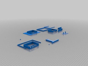 lcd case 3d printing 3d print model - Mito3D