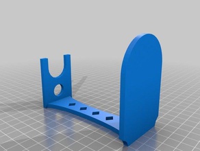 Rasur Pinsel razor stand Haushalt Rasierer-Halter 3d print model - Mito3D