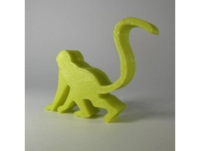 le singe animaux animal 3d print model - Mito3D