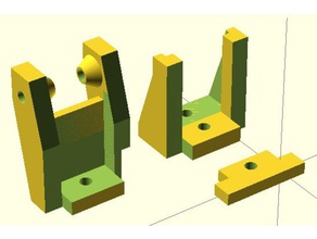 y tendeur de courroie flsun cube L'imprimante 3d pièces 3d print model - Mito3D