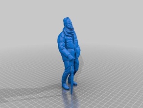 Ömer l ale tarama ve kopyaları 3d tarayıcı TL tutucu insan İtalya yaşlı adam rad sculptris işe bakın yapısı 3d print model - Mito3D