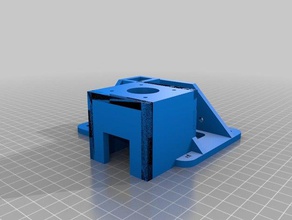tevo tarantula bottom z mount bracket 3d printer parts 3d print model - Mito3D