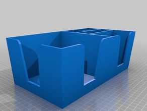barra de organizador organización 3d print model - Mito3D