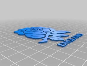 england rugby logo 6 nations signs & logos 3d print model - Mito3D