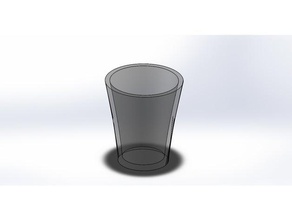 shot-Glas 3d-drucken 3d print model - Mito3D