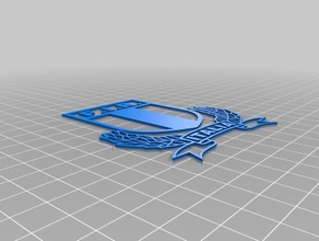italy rugby logo 6 nations signs & logos 3d print model - Mito3D