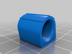 gaspedal adapter 3d print model - Mito3D