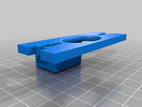 filament holder support anet a2 3d printer accessories 3d print model - Mito3D