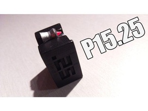 p15 single shot tray artemis spa cal25 accessories 25 caliber 635 adaptor 3d print model - Mito3D