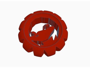 uganda junta de moeda 2018 A impressão 3d áfrica o personagem bate-papo edição jogo gophy ouriço herói índia knuckles criador meme mini vermelho sonic especiais virtual 3d print model - Mito3D