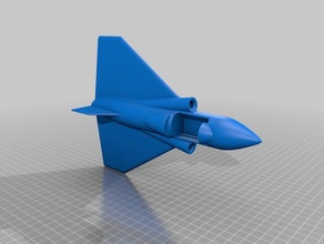playmobil avião a jato brinquedo & acessórios para jogos 3d print model - Mito3D