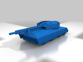 cetectm def conqueror v4 super tank 3d printing 3d print model - Mito3D