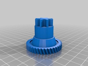 gear-engranaje cortadora fiambres engrane fiamber 3d print model - Mito3D