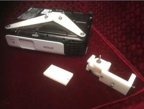 epson proiettore montaggio a rilascio rapido computer da installazione 3d print model - Mito3D