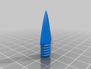 nerf dart custom tip - make your own toys & games 3d print model - Mito3D