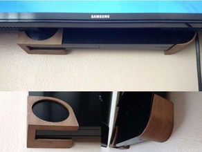 blu-ray player wall mount samsung bd-j6300 household 3d print model - Mito3D