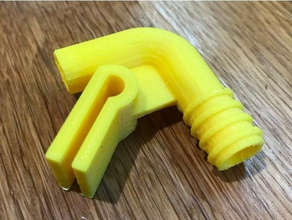 pipette cleaner replacement hose clip biology laboratory 3d print model - Mito3D