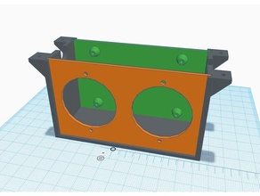 dual power spine scatola relè l'elettronica 3d print model - Mito3D