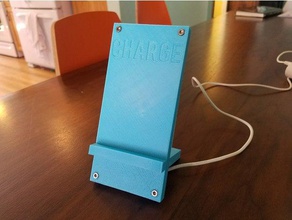 telefono senza fili caricabatterie - ikea hack cellulare 3d print model - Mito3D