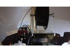 filament titulaire de la bobine L'imprimante 3d pièces 3d print model - Mito3D