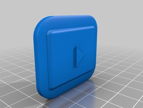 youtube logo 3d printing 3d print model - Mito3D