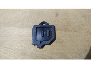 twitch keychain signs & logos twitchtv 3d print model - Mito3D