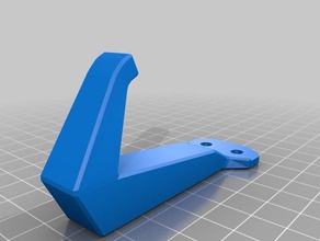 wall hook household 3d print model - Mito3D