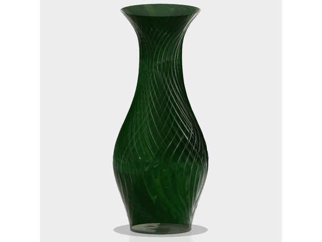 spiral vase vasemode 1mm thickness art model mode 3D print model - Mito3D