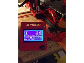 lcd-Grafik-Fall -, Scharnier-am8 3d-drucken 3d print model - Mito3D