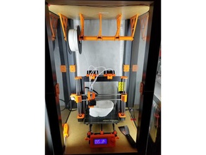 printer enclosure 4 hanging spools 3d accessories 3d print model - Mito3D
